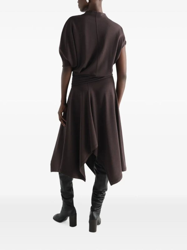 カクテルドレス - ブラウン shop online: LEMAIRE
