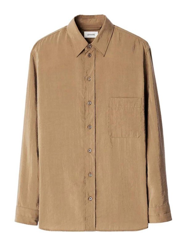 LEMAIRE: Hemden - Hemd - Beige