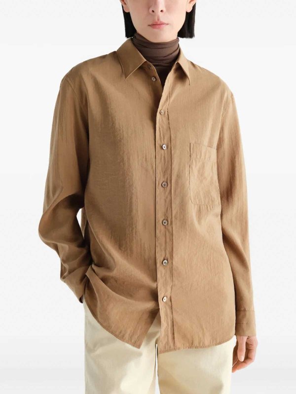 The Best Shops LEMAIRE: Hemden - Hemd - Beige