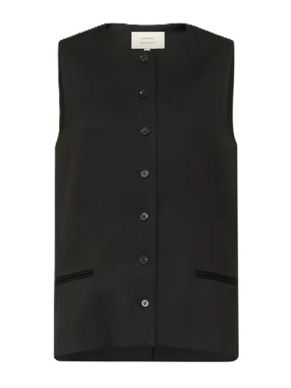 LOULOU STUDIO: waistcoats & gilets - Jacket Jane