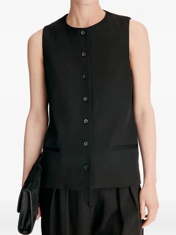 The Best Shops LOULOU STUDIO: waistcoats & gilets - Jacket Jane