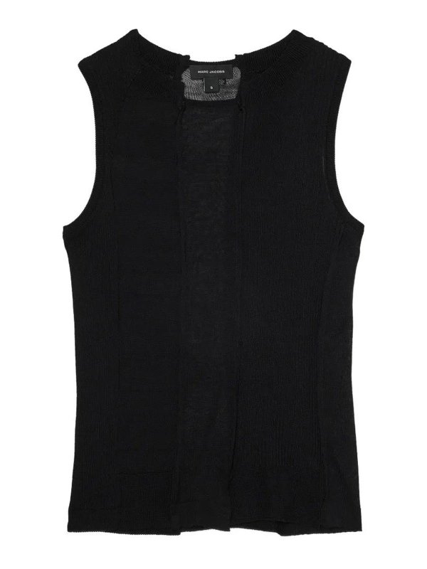 MARC JACOBS: Tops & Débardeurs - Top - Noir
