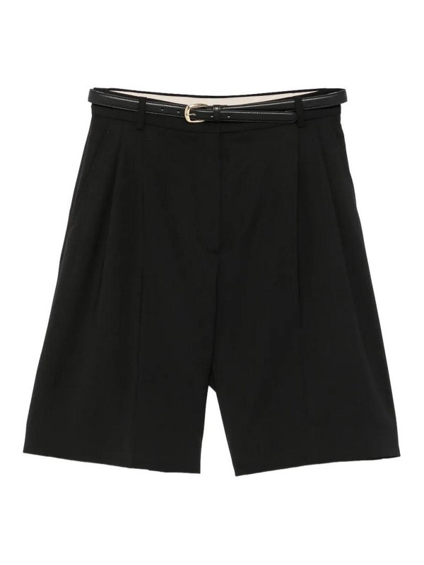 MAX MARA STUDIO: Shorts - Shorts - Negro