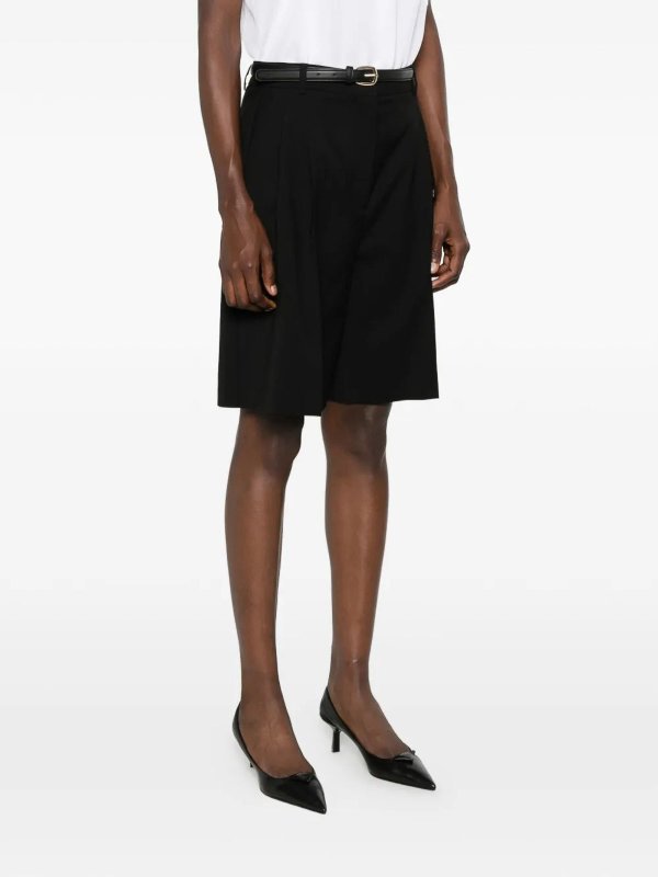 Shorts - Negro shop online: MAX MARA STUDIO