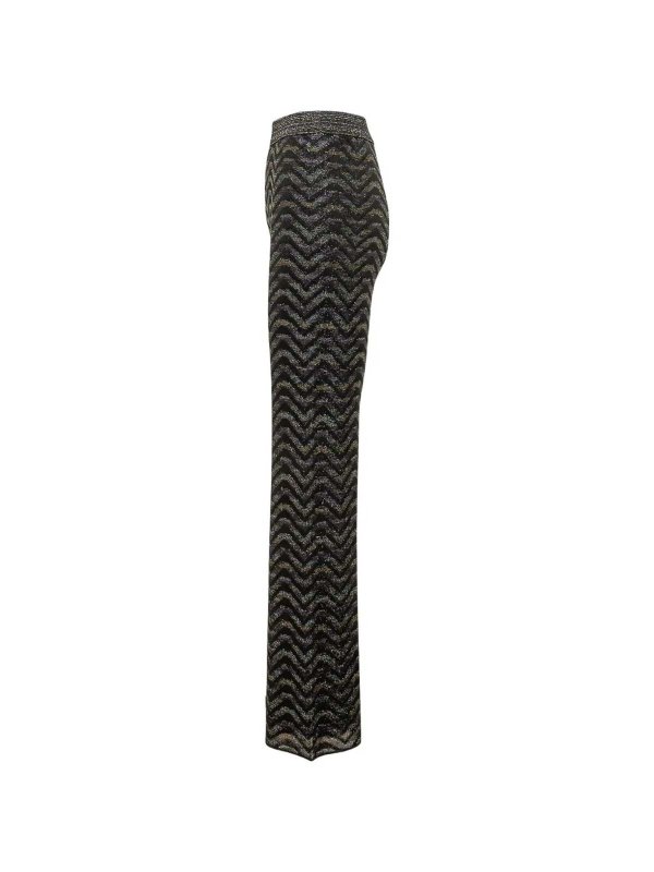 The Best Shops MISSONI: カジュアルトラウザー - カジュアルパンツ - 黒