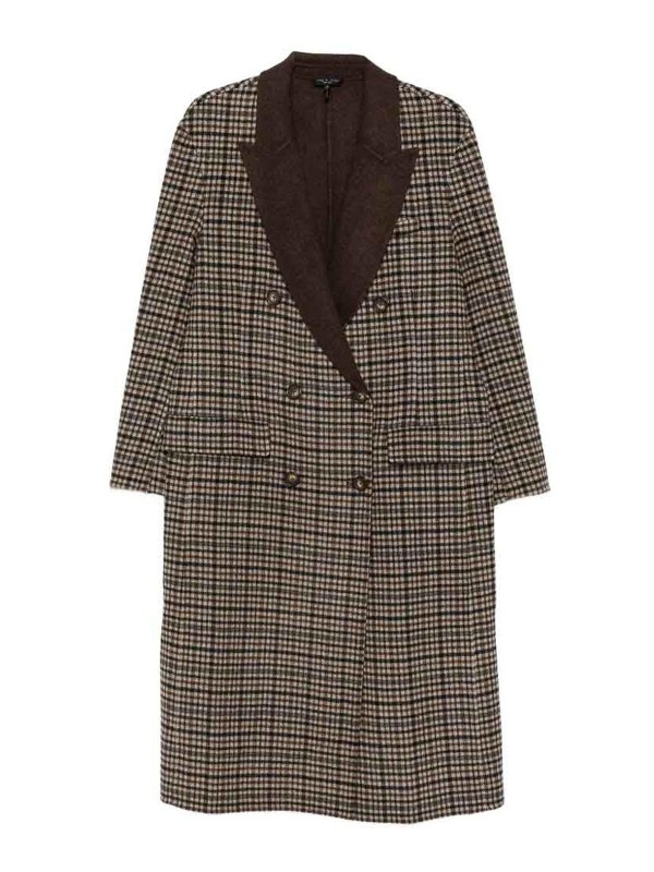 RAG&BONE: Abrigos semilargos - Abrigo Midi - Marrón