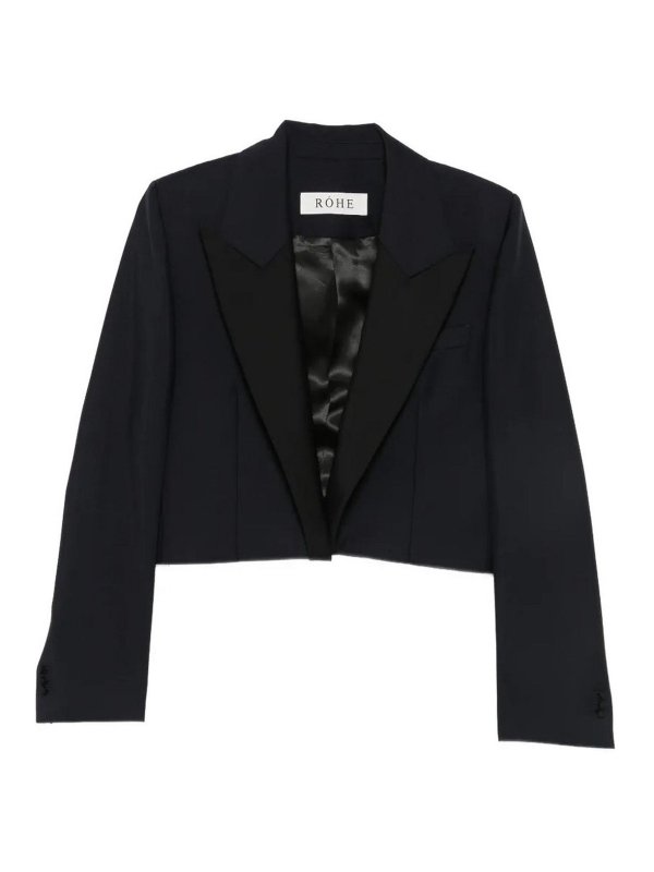 ROHE: Blazer - Blazer - Blau