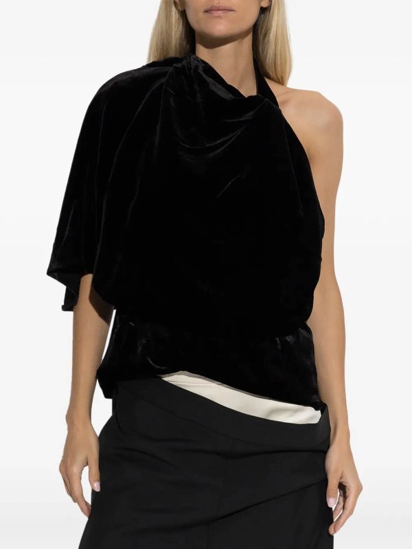 ROHE: Tops y camisetas sin mangas online - Top - Negro