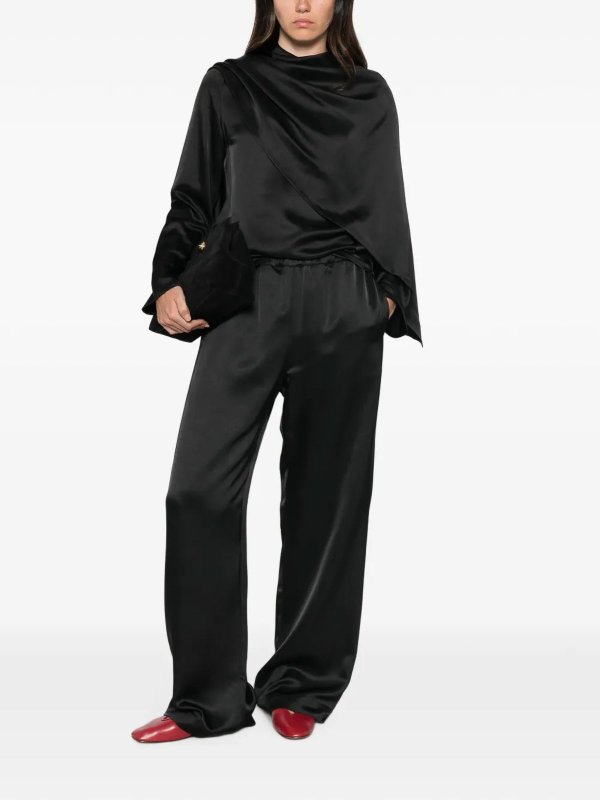 ROHE: pantaloni casual online - Pantaloni Satin