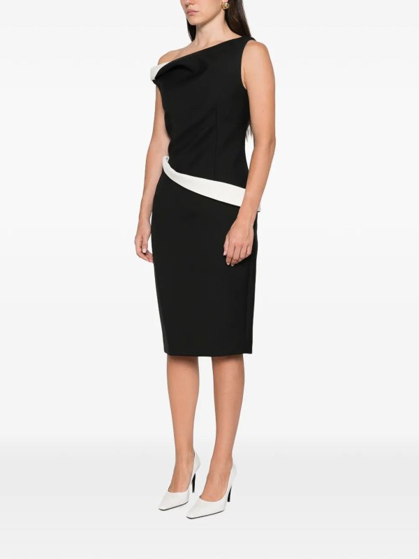 ROHE: abiti da cocktail online - Abito Two Tone