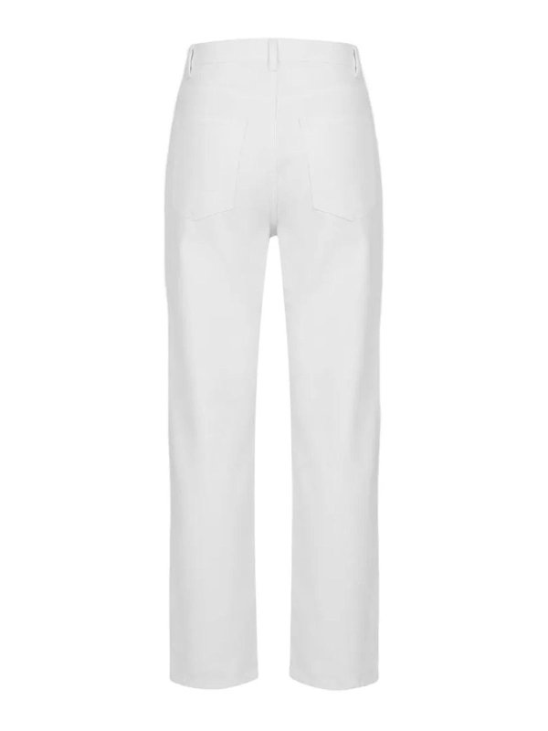 ROHE: Jeans Rectos online - Vaqueros Rectos - Blanco