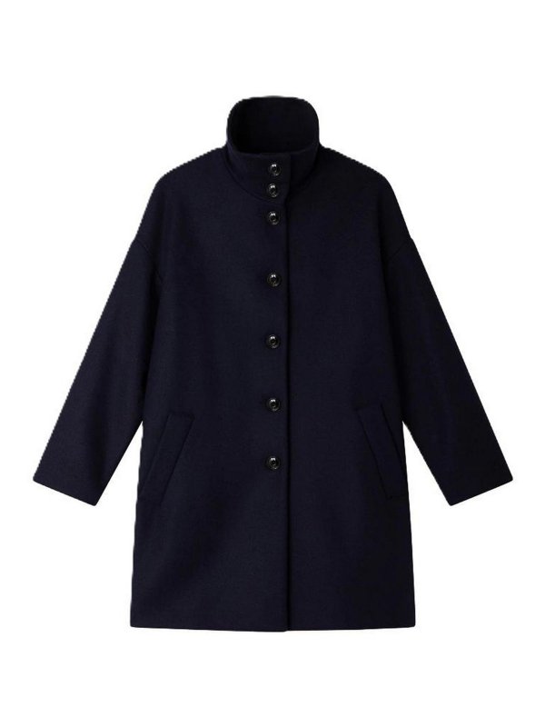 SESSùN: knee length coats - Coat Paradise