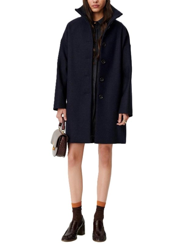 SESSùN: knee length coats online - Coat Paradise
