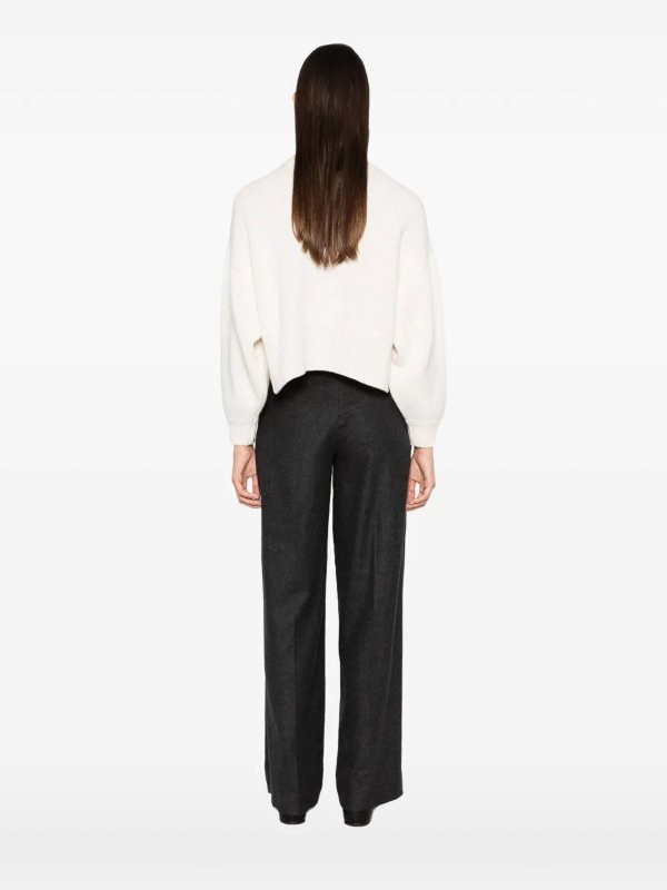 クルーネック - 白 shop online: SESSùN