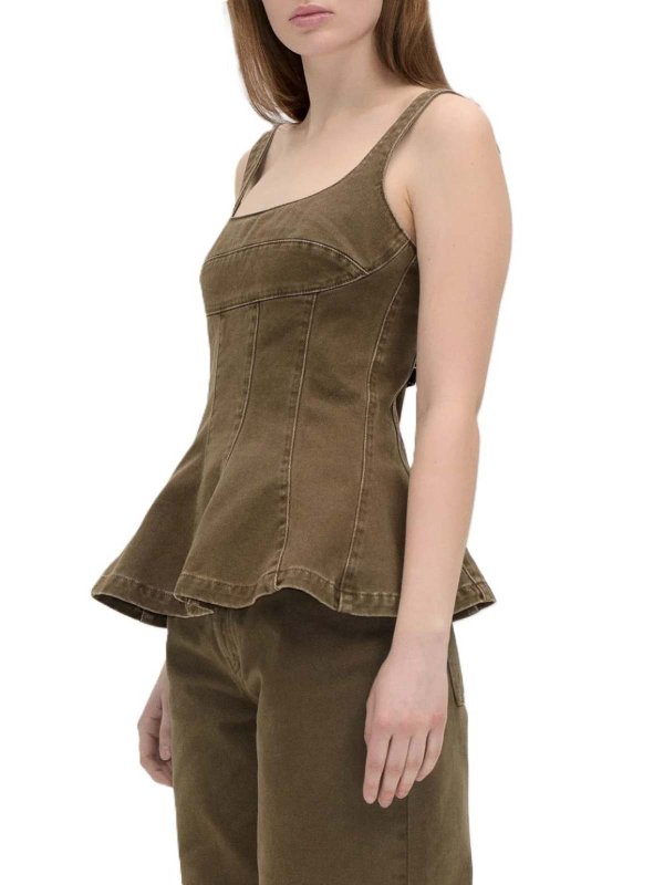 STINE GOYA: Tops & Tank tops online - Top Elevated Structured