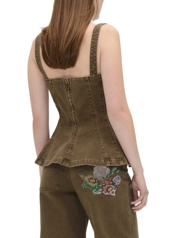 The Best Shops STINE GOYA: Tops & Tank tops - Top Elevated Structured