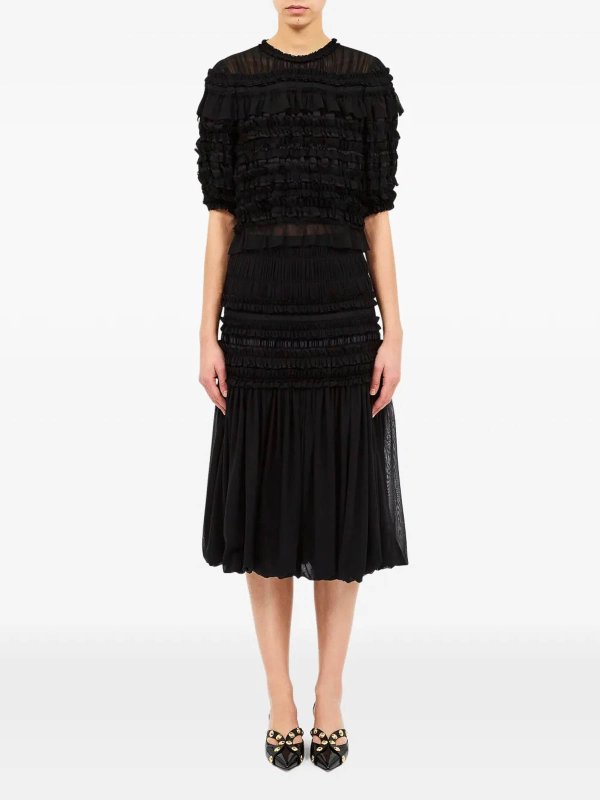 ULLA JOHNSON: Tops & Tank tops online - Pleated top mabel
