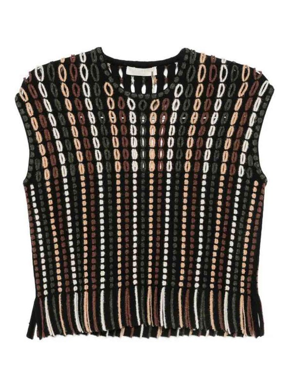 ULLA JOHNSON: Tops y camisetas sin mangas - Top - Multicolor