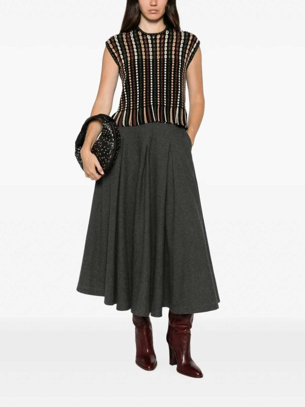 ULLA JOHNSON: Tops y camisetas sin mangas online - Top - Multicolor