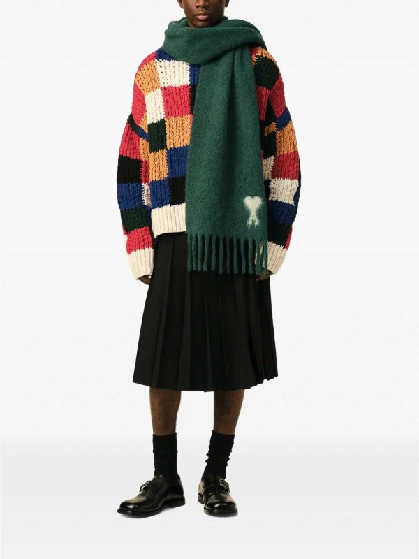 AMI PARIS: Bufandas y pañuelos online - Bufanda - Verde