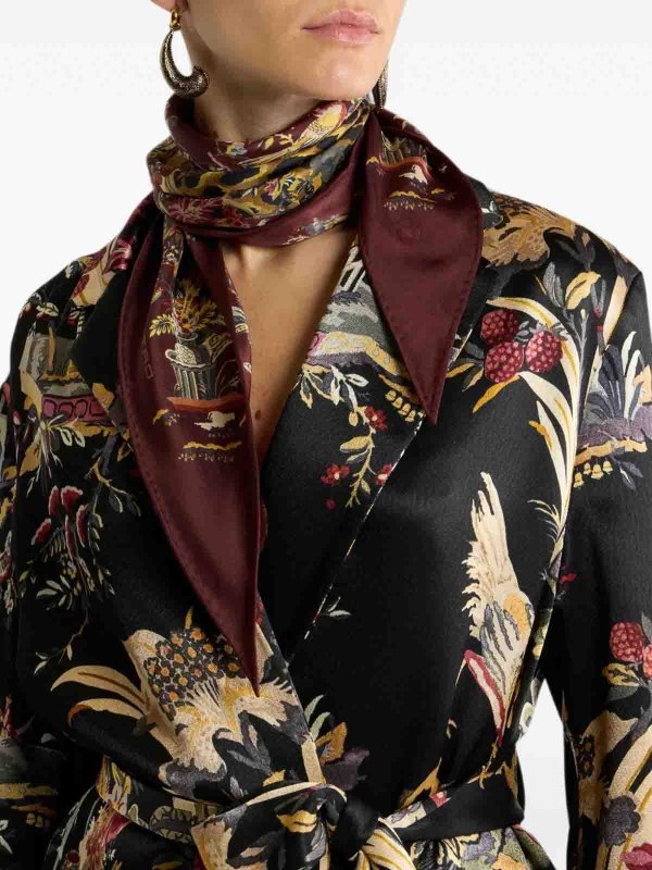 ETRO: スカーフ online - スカーフ - ダークレッド