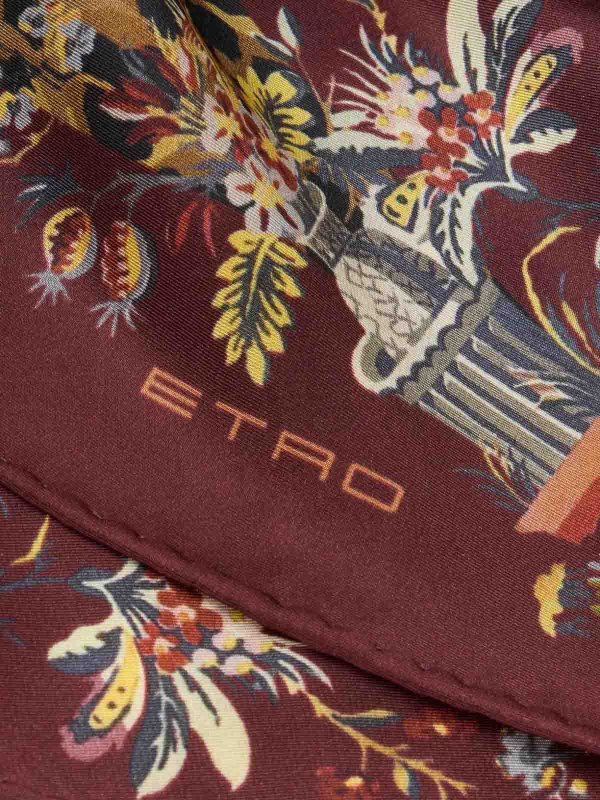 The Best Shops ETRO: スカーフ - スカーフ - ダークレッド
