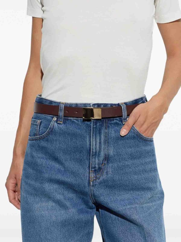 VICTORIA BECKHAM: ベルト online - ベルト - ブラウン