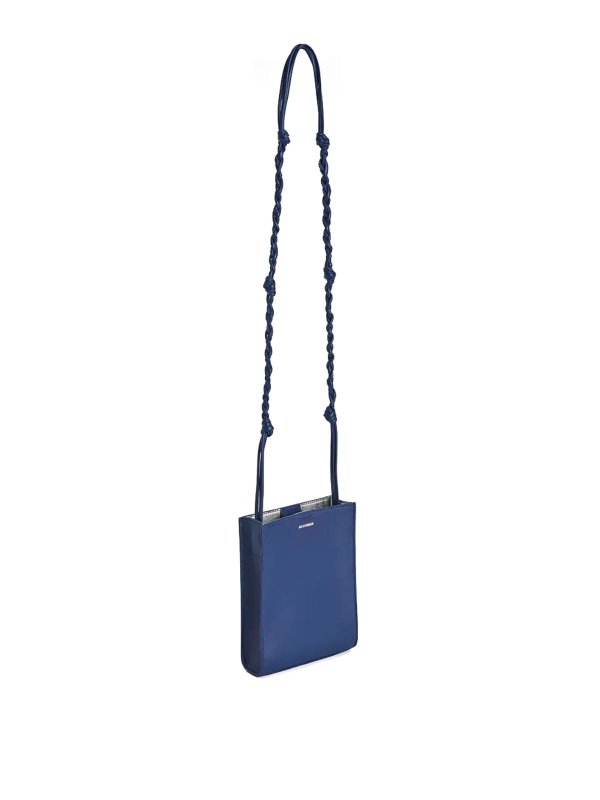 JIL SANDER: cross body bags online - Bag Minitangle Interargento
