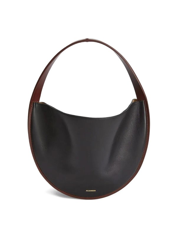 JIL SANDER: ショルダーバッグ - ショルダーバッグ - 黒