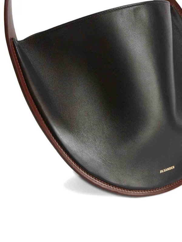 The Best Shops JIL SANDER: ショルダーバッグ - ショルダーバッグ - 黒