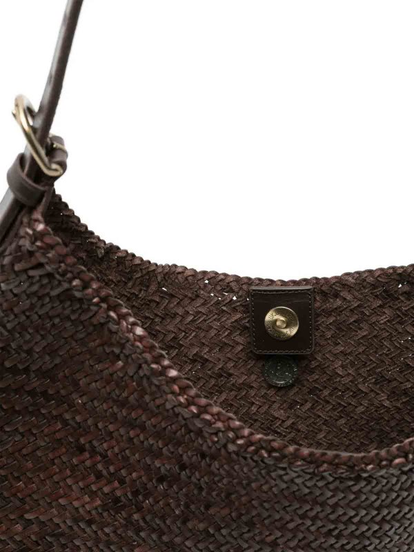 ショルダーバッグ - ブラウン shop online: DRAGON DIFFUSION