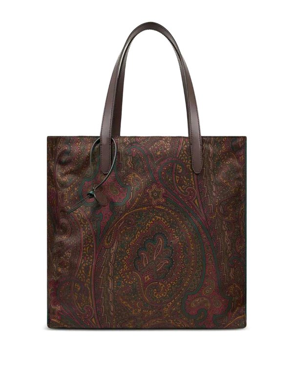 ETRO: トートバッグ - トートバッグ - ブラウン