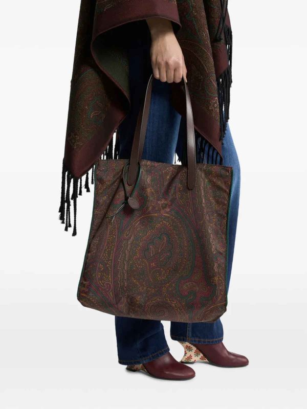 ETRO: トートバッグ online - トートバッグ - ブラウン