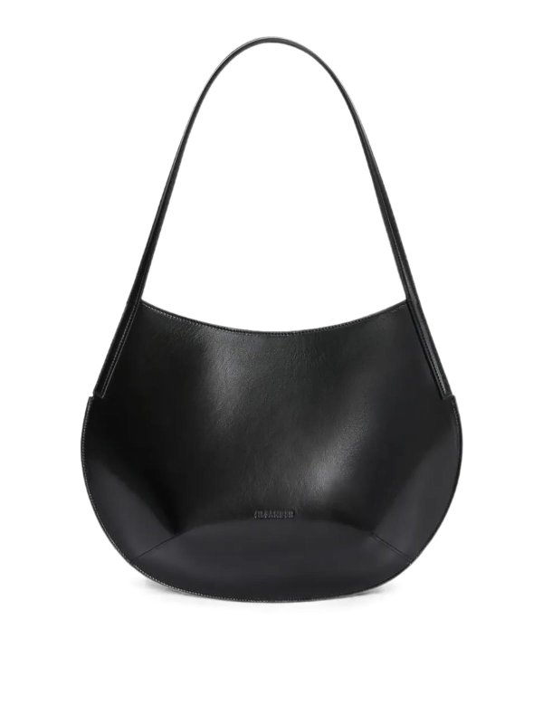 JIL SANDER: ショルダーバッグ - ショルダーバッグ - 黒
