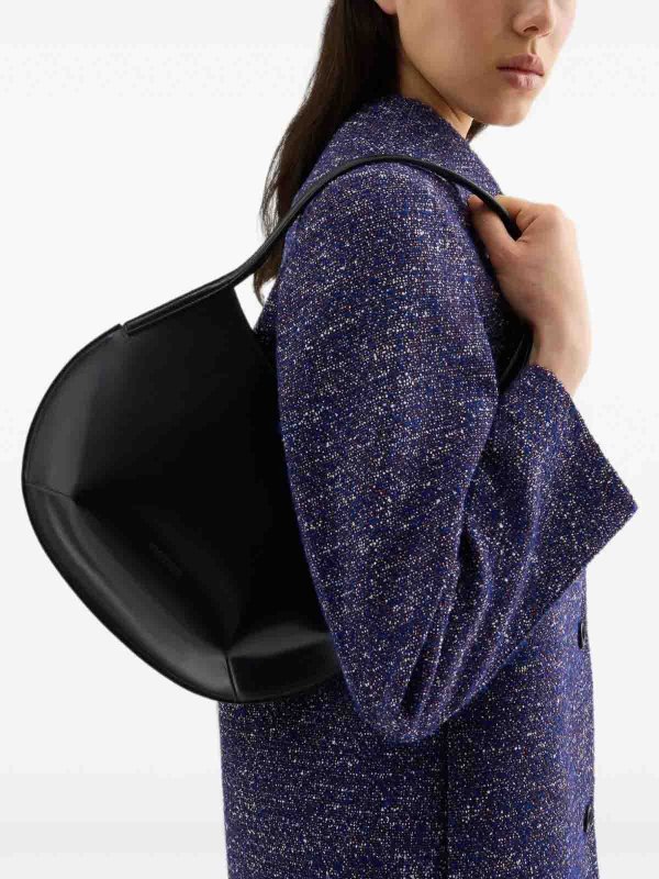 The Best Shops JIL SANDER: ショルダーバッグ - ショルダーバッグ - 黒