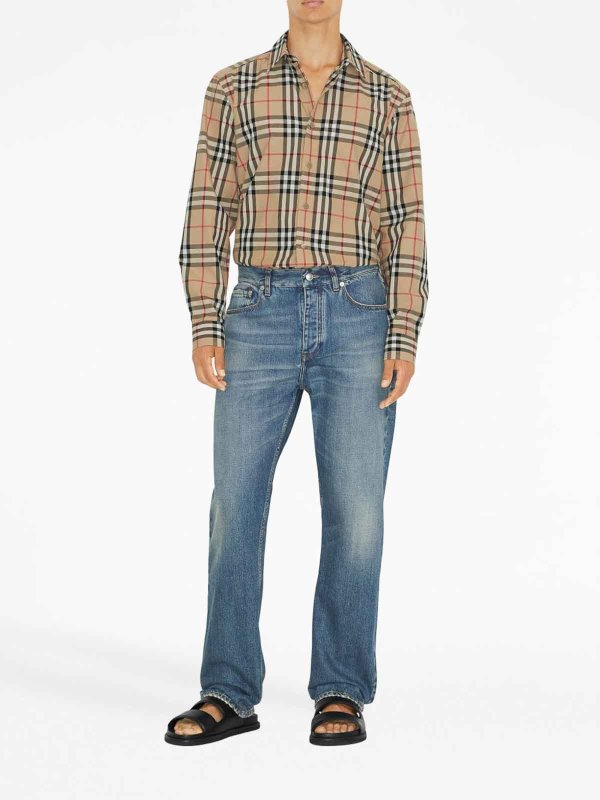 Camisa - Beis shop online: BURBERRY