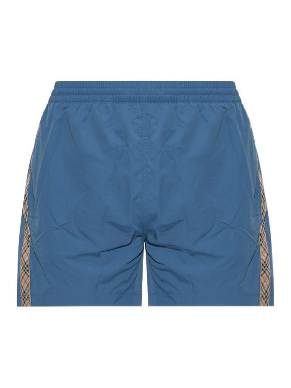 BURBERRY: Badeanzüge und Badehosen - Badehose - Blau