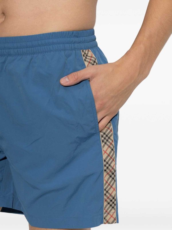 Badehose - Blau shop online: BURBERRY
