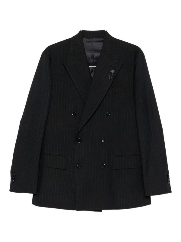 LARDINI: Blazer - Blazer - Schwarz