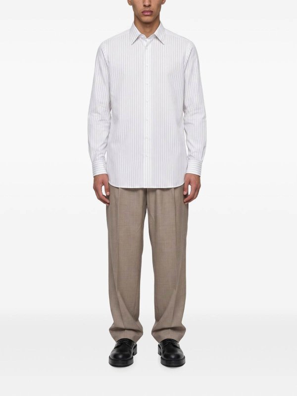 シャツ - 黒 shop online: LARDINI