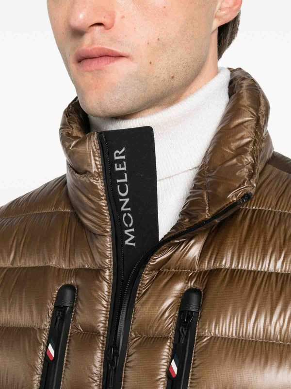 MONCLER: ダウン・ハイテクジャケット online - ダウンジャケット - ブラウン