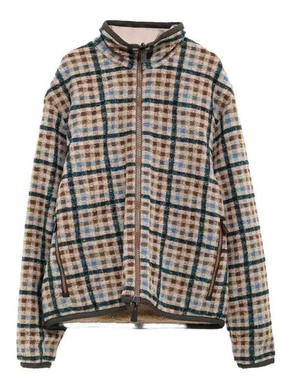 MONCLER: Pull col rond - Pull Col Rond - Multicolore