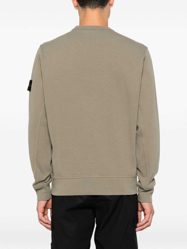 STONE ISLAND buy online クルーネック - 緑