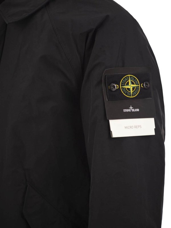 STONE ISLAND: ロングコート online - ロングコート - 黒