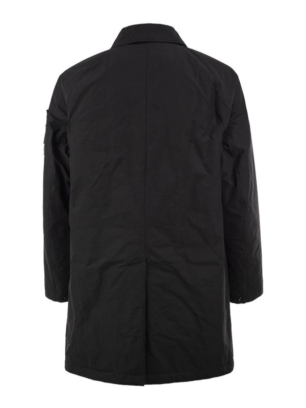 The Best Shops STONE ISLAND: ロングコート - ロングコート - 黒