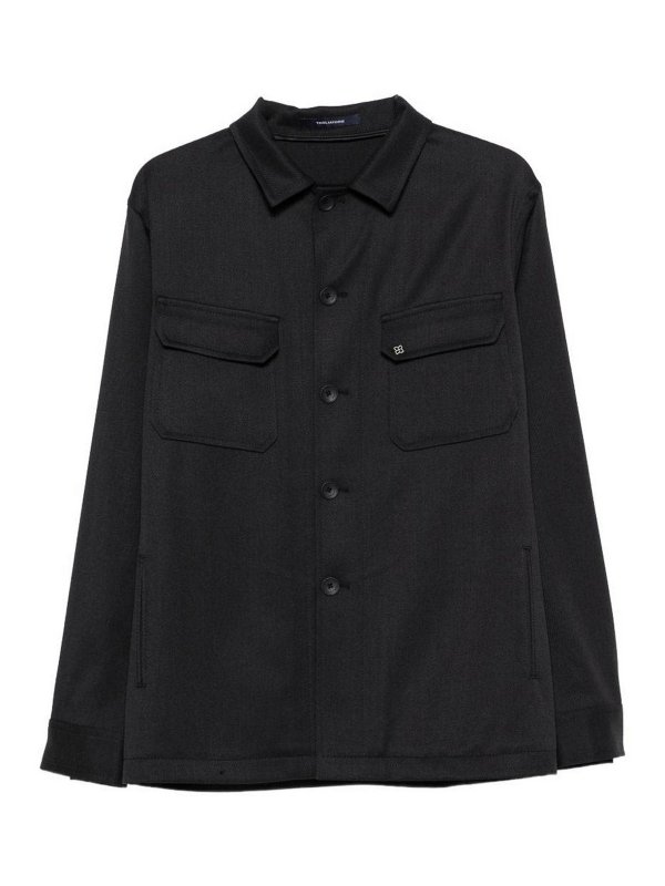 TAGLIATORE: Blazer - Blazer - Azul