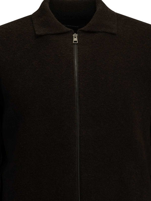 The Best Shops TAGLIATORE: クルーネック - クルーネック - ダークブラウン