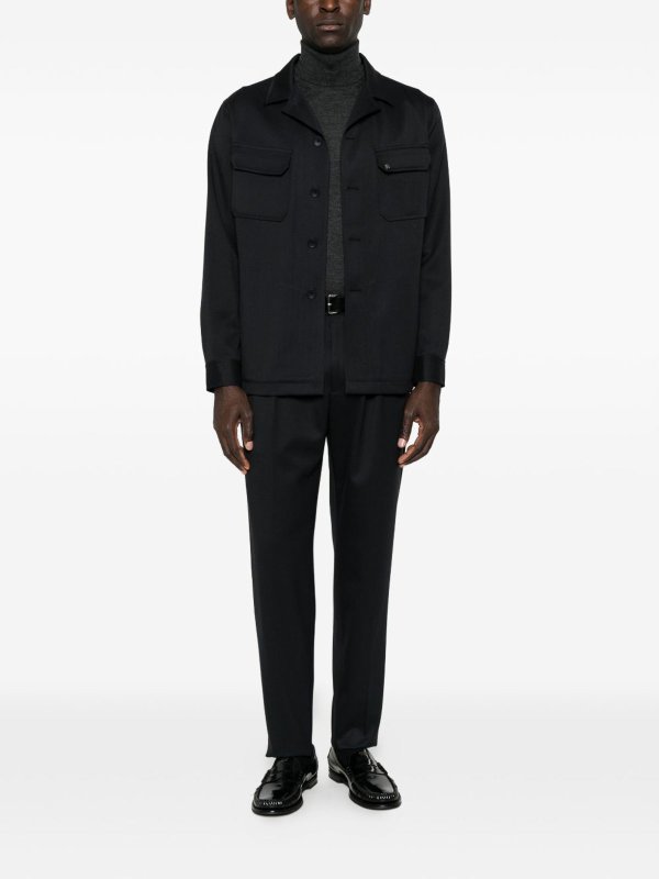 TAGLIATORE buy online クルーネック - ダークグレー