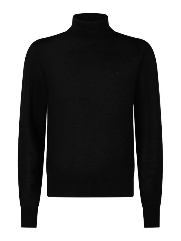 DSQUARED2: crew necks - D2 Upside Down wool turtleneck