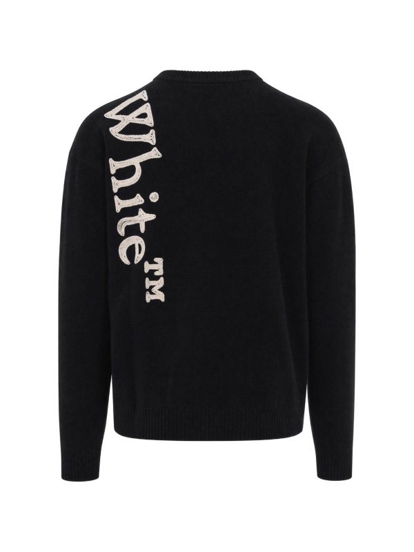 OFF-WHITE: クルーネック online - クルーネック - 黒